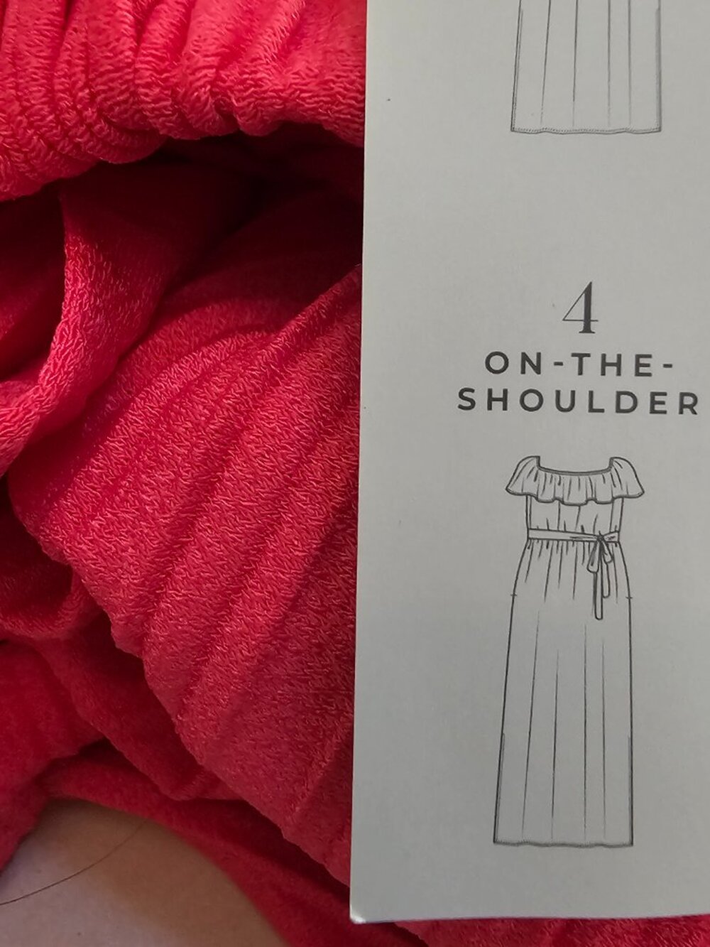 New Lane Bryant Convertible 4 Way Dress One On Off the Shoulder Strapless 18/20 - Picture 9 of 16